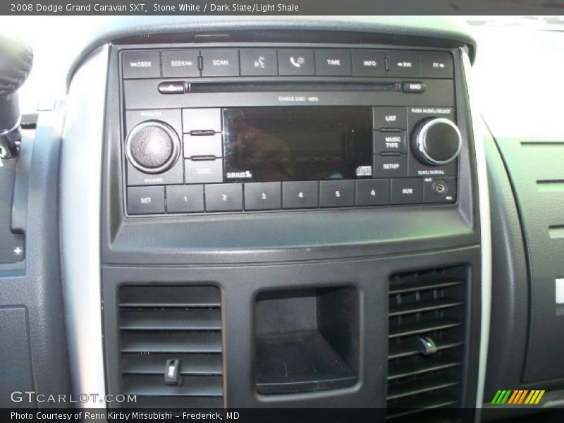 Stone White / Dark Slate/Light Shale 2008 Dodge Grand Caravan SXT