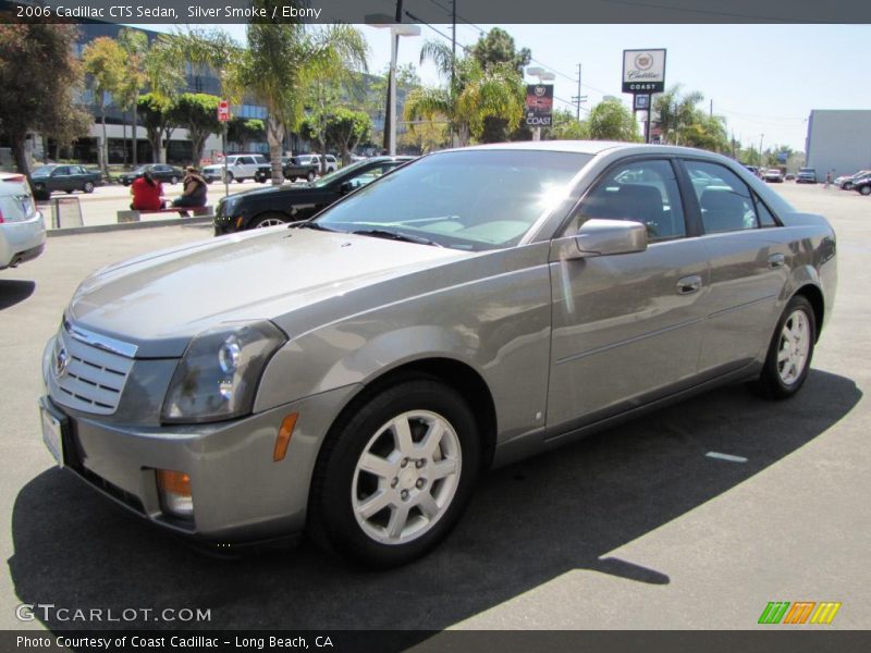 Silver Smoke / Ebony 2006 Cadillac CTS Sedan