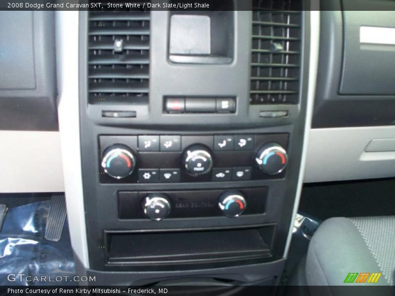 Stone White / Dark Slate/Light Shale 2008 Dodge Grand Caravan SXT