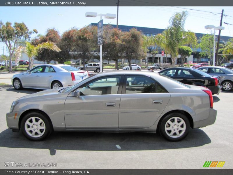 Silver Smoke / Ebony 2006 Cadillac CTS Sedan