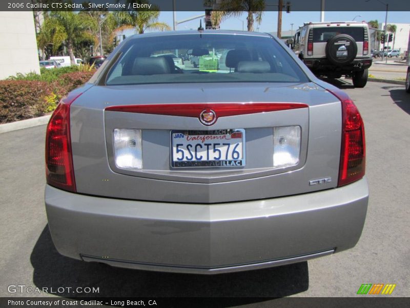 Silver Smoke / Ebony 2006 Cadillac CTS Sedan