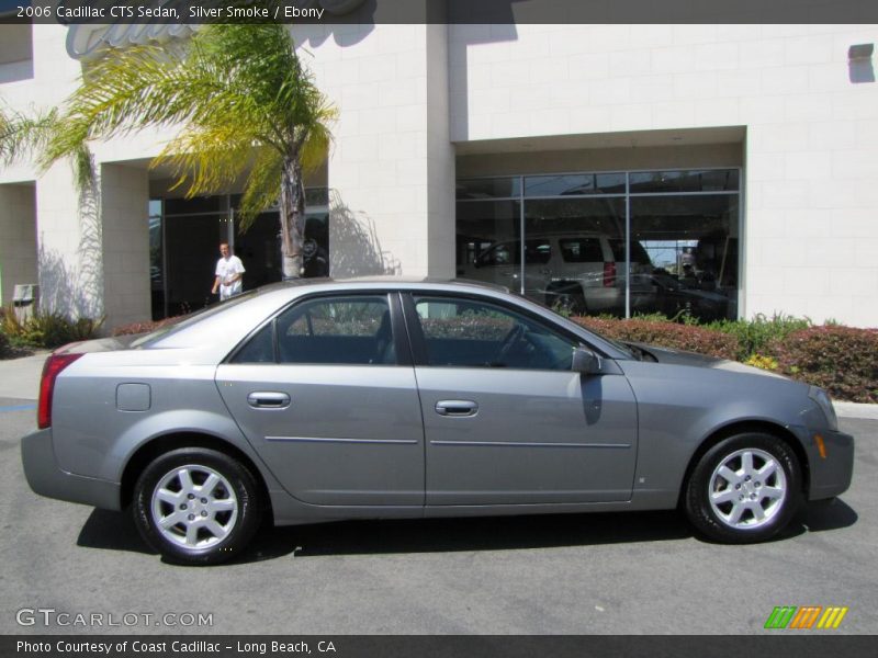 Silver Smoke / Ebony 2006 Cadillac CTS Sedan