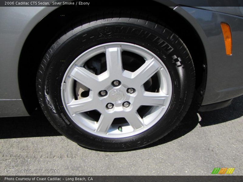 Silver Smoke / Ebony 2006 Cadillac CTS Sedan