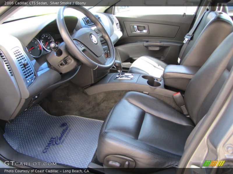 Silver Smoke / Ebony 2006 Cadillac CTS Sedan