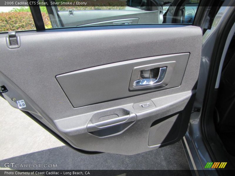 Silver Smoke / Ebony 2006 Cadillac CTS Sedan