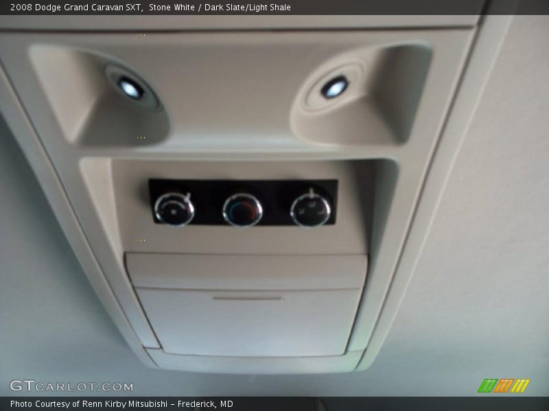Stone White / Dark Slate/Light Shale 2008 Dodge Grand Caravan SXT