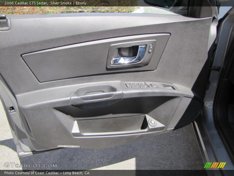 Silver Smoke / Ebony 2006 Cadillac CTS Sedan