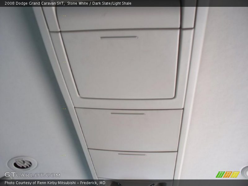 Stone White / Dark Slate/Light Shale 2008 Dodge Grand Caravan SXT