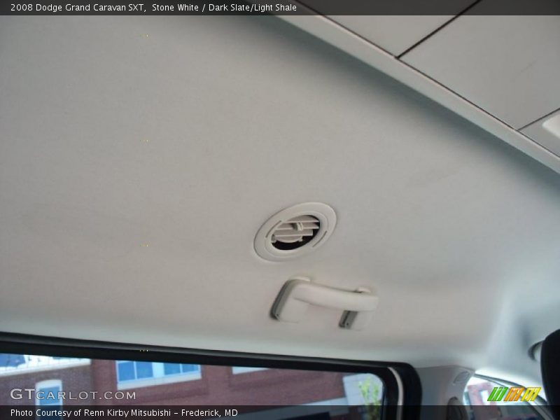 Stone White / Dark Slate/Light Shale 2008 Dodge Grand Caravan SXT