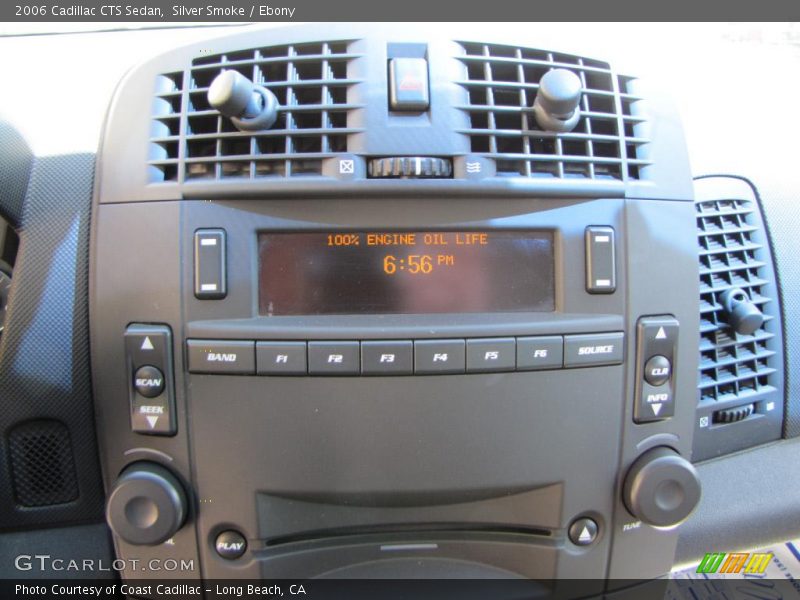 Silver Smoke / Ebony 2006 Cadillac CTS Sedan