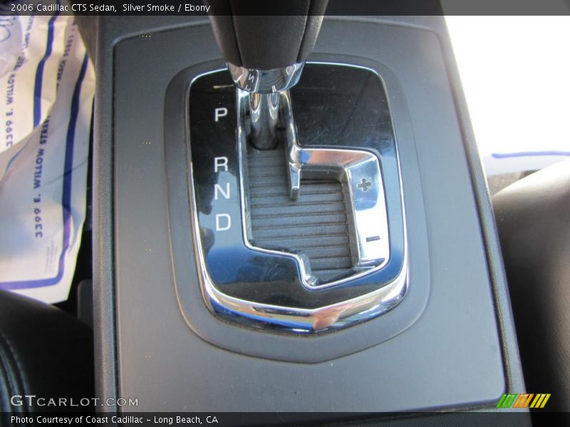 Silver Smoke / Ebony 2006 Cadillac CTS Sedan