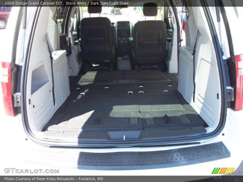 Stone White / Dark Slate/Light Shale 2008 Dodge Grand Caravan SXT
