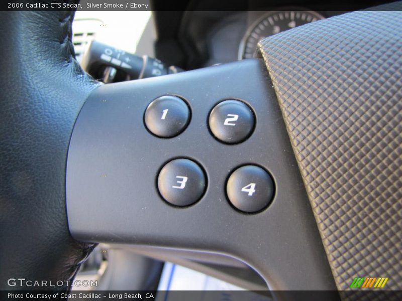 Silver Smoke / Ebony 2006 Cadillac CTS Sedan