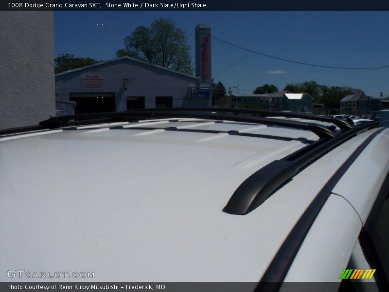 Stone White / Dark Slate/Light Shale 2008 Dodge Grand Caravan SXT