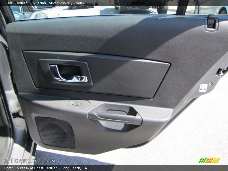 Silver Smoke / Ebony 2006 Cadillac CTS Sedan