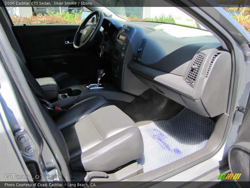 Silver Smoke / Ebony 2006 Cadillac CTS Sedan