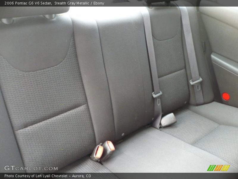 Stealth Gray Metallic / Ebony 2006 Pontiac G6 V6 Sedan