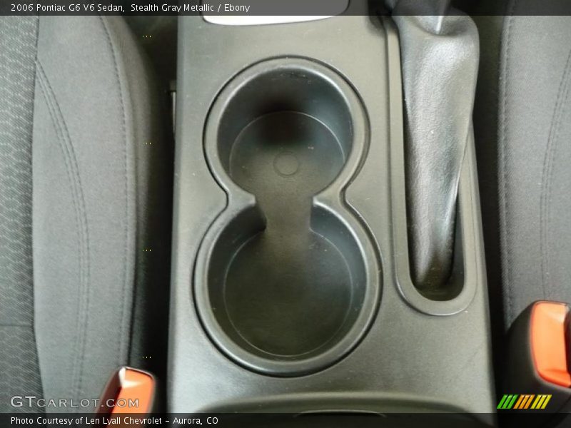 Stealth Gray Metallic / Ebony 2006 Pontiac G6 V6 Sedan