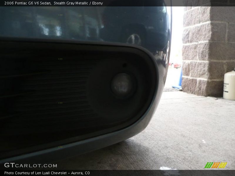 Stealth Gray Metallic / Ebony 2006 Pontiac G6 V6 Sedan