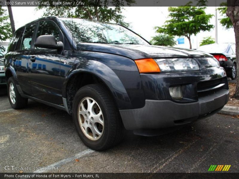 Black Silver / Gray 2002 Saturn VUE V6 AWD