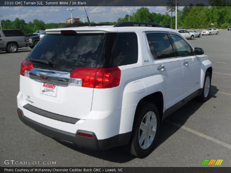 Summit White / Jet Black 2010 GMC Terrain SLE