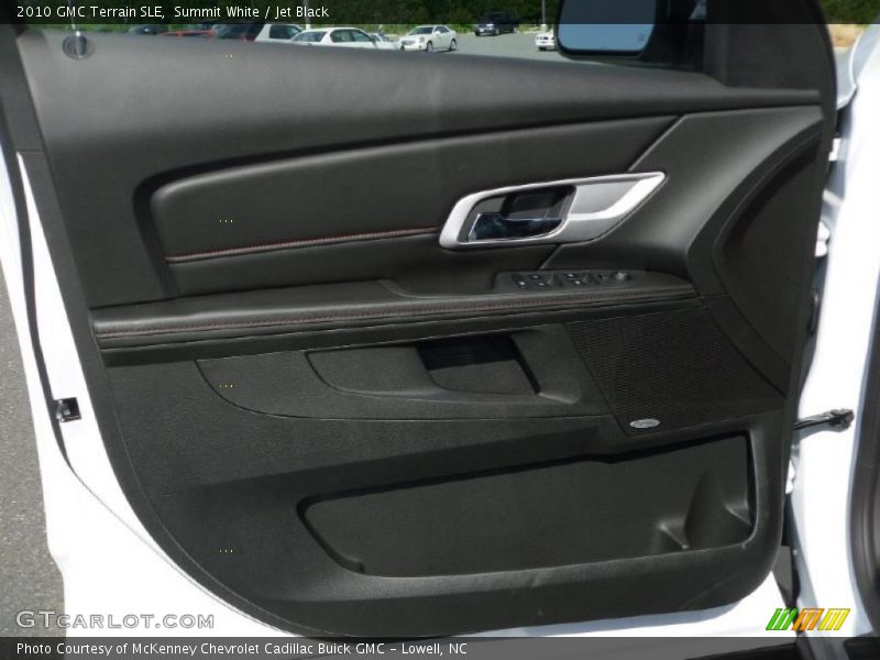 Summit White / Jet Black 2010 GMC Terrain SLE