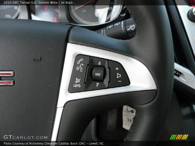Summit White / Jet Black 2010 GMC Terrain SLE