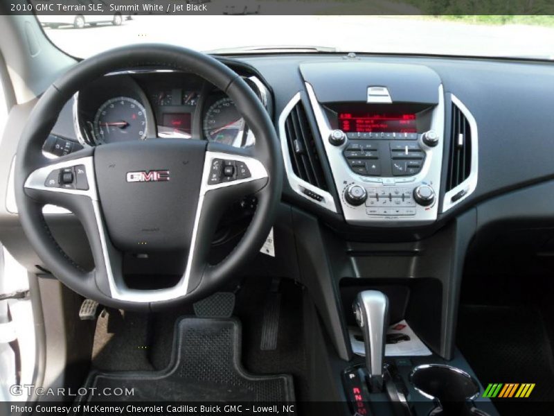 Summit White / Jet Black 2010 GMC Terrain SLE