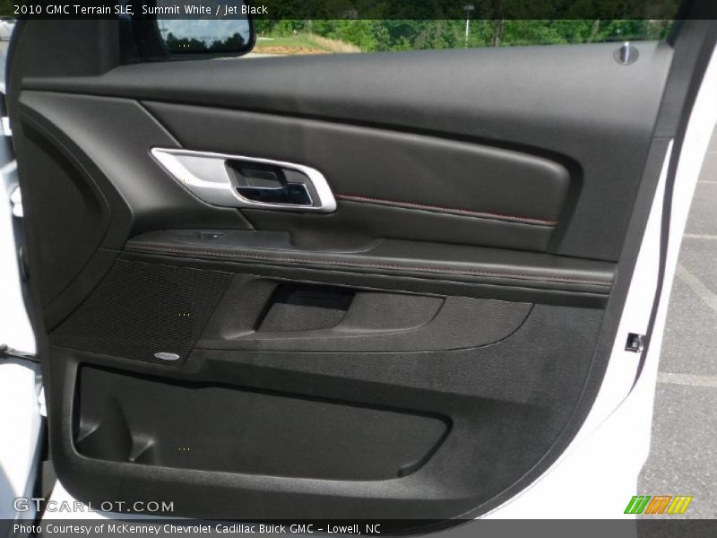 Summit White / Jet Black 2010 GMC Terrain SLE