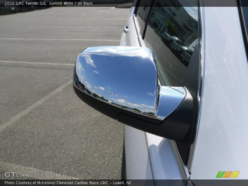Summit White / Jet Black 2010 GMC Terrain SLE