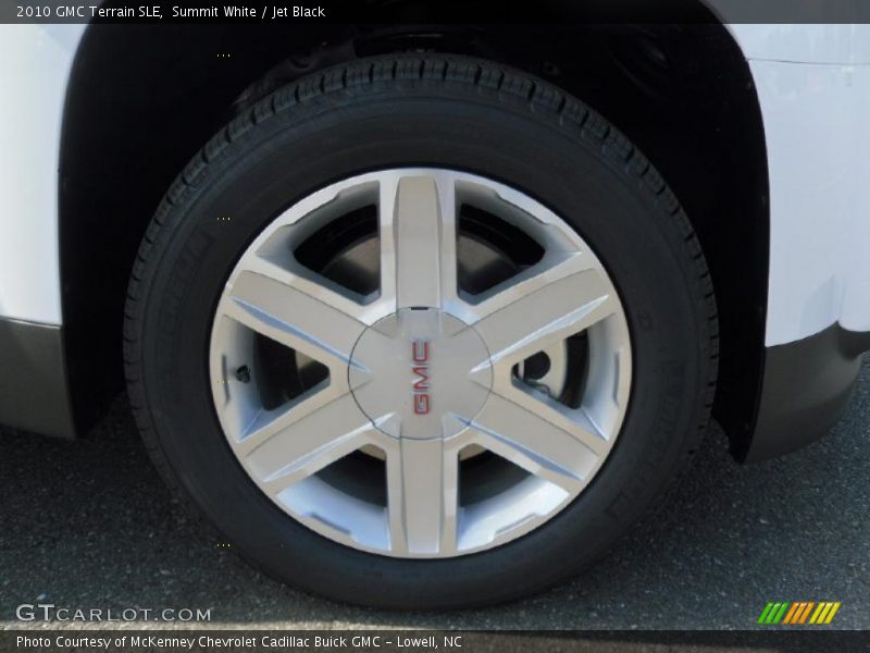 Summit White / Jet Black 2010 GMC Terrain SLE