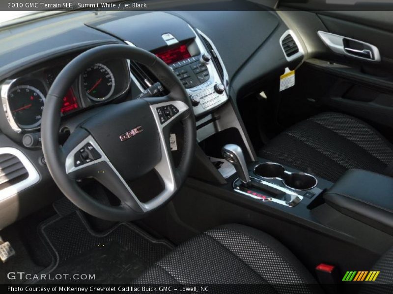Summit White / Jet Black 2010 GMC Terrain SLE