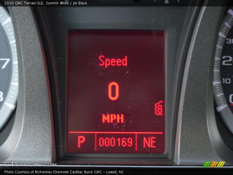 Summit White / Jet Black 2010 GMC Terrain SLE