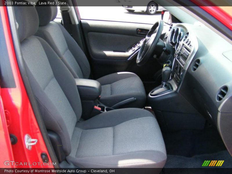 Lava Red / Slate 2003 Pontiac Vibe