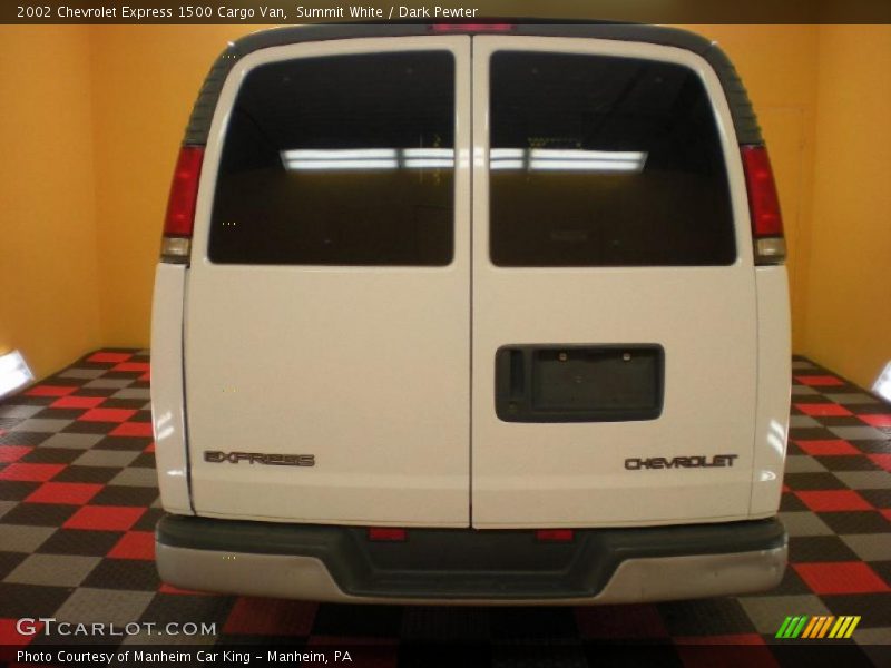 Summit White / Dark Pewter 2002 Chevrolet Express 1500 Cargo Van