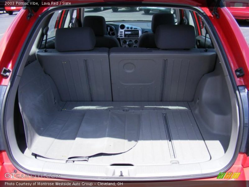 Lava Red / Slate 2003 Pontiac Vibe