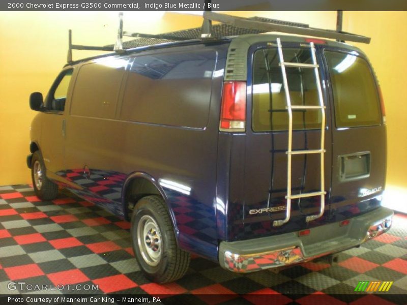 Indigo Blue Metallic / Blue 2000 Chevrolet Express G3500 Commercial