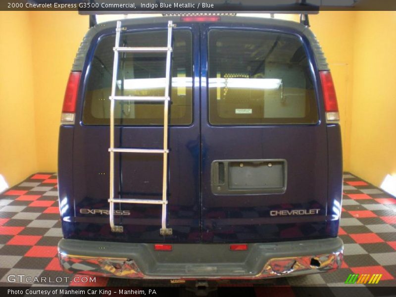 Indigo Blue Metallic / Blue 2000 Chevrolet Express G3500 Commercial
