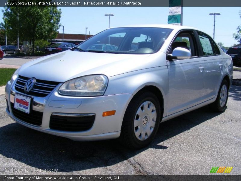 Reflex Silver Metallic / Anthracite 2005 Volkswagen Jetta Value Edition Sedan