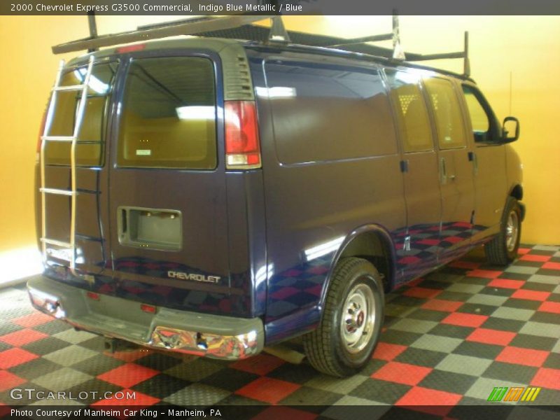 Indigo Blue Metallic / Blue 2000 Chevrolet Express G3500 Commercial