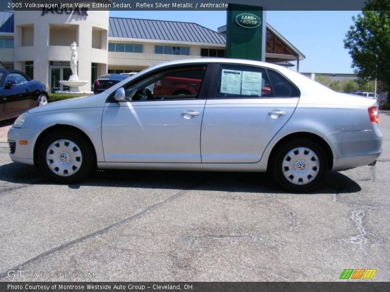 Reflex Silver Metallic / Anthracite 2005 Volkswagen Jetta Value Edition Sedan
