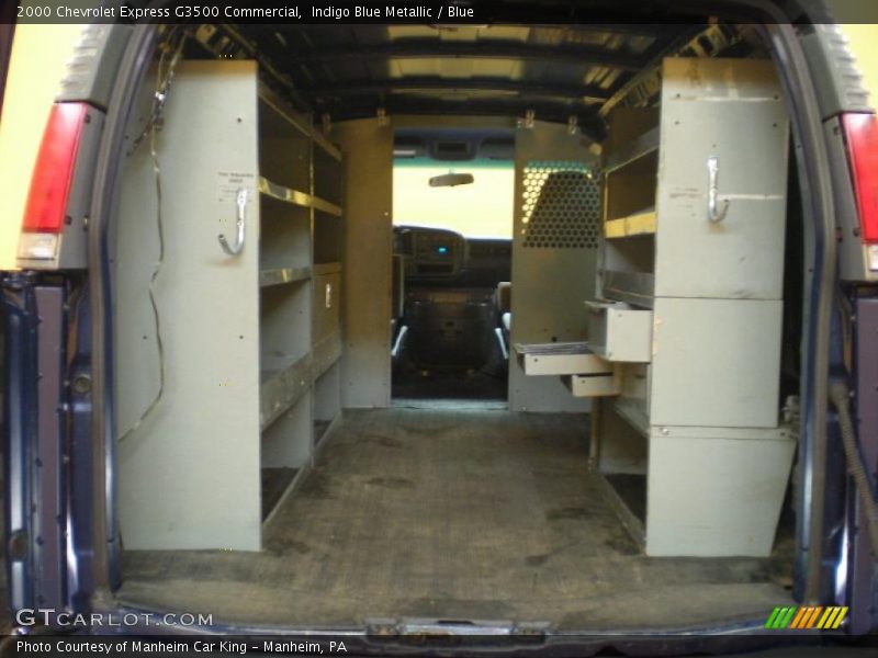 Indigo Blue Metallic / Blue 2000 Chevrolet Express G3500 Commercial