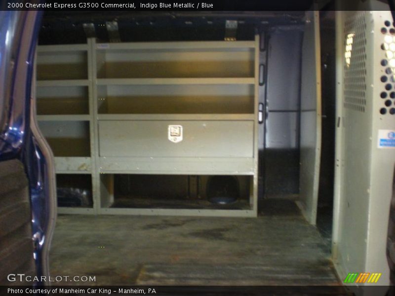 Indigo Blue Metallic / Blue 2000 Chevrolet Express G3500 Commercial