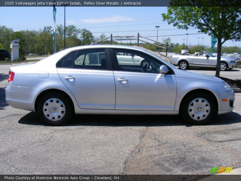 Reflex Silver Metallic / Anthracite 2005 Volkswagen Jetta Value Edition Sedan