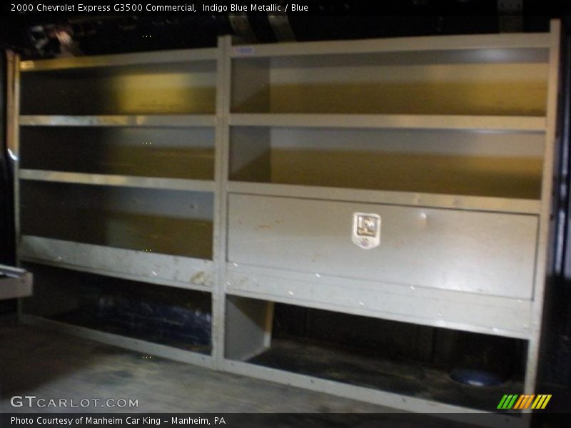 Indigo Blue Metallic / Blue 2000 Chevrolet Express G3500 Commercial