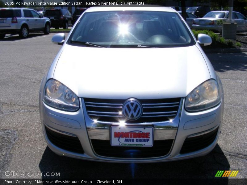 Reflex Silver Metallic / Anthracite 2005 Volkswagen Jetta Value Edition Sedan
