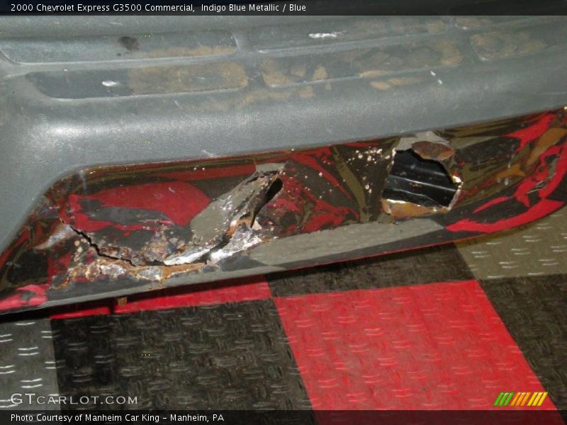 Indigo Blue Metallic / Blue 2000 Chevrolet Express G3500 Commercial