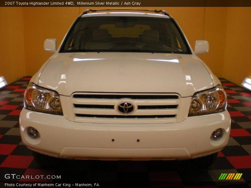 Millenium Silver Metallic / Ash Gray 2007 Toyota Highlander Limited 4WD