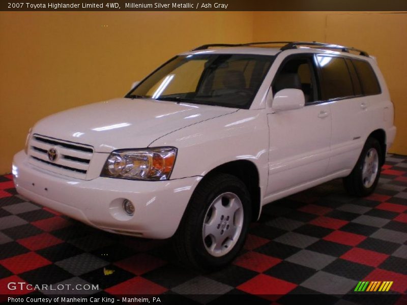 Millenium Silver Metallic / Ash Gray 2007 Toyota Highlander Limited 4WD