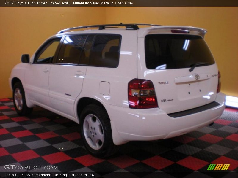 Millenium Silver Metallic / Ash Gray 2007 Toyota Highlander Limited 4WD